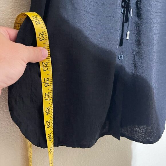 HD in Paris Charcoal Textured Dress - Picture 7 of 7